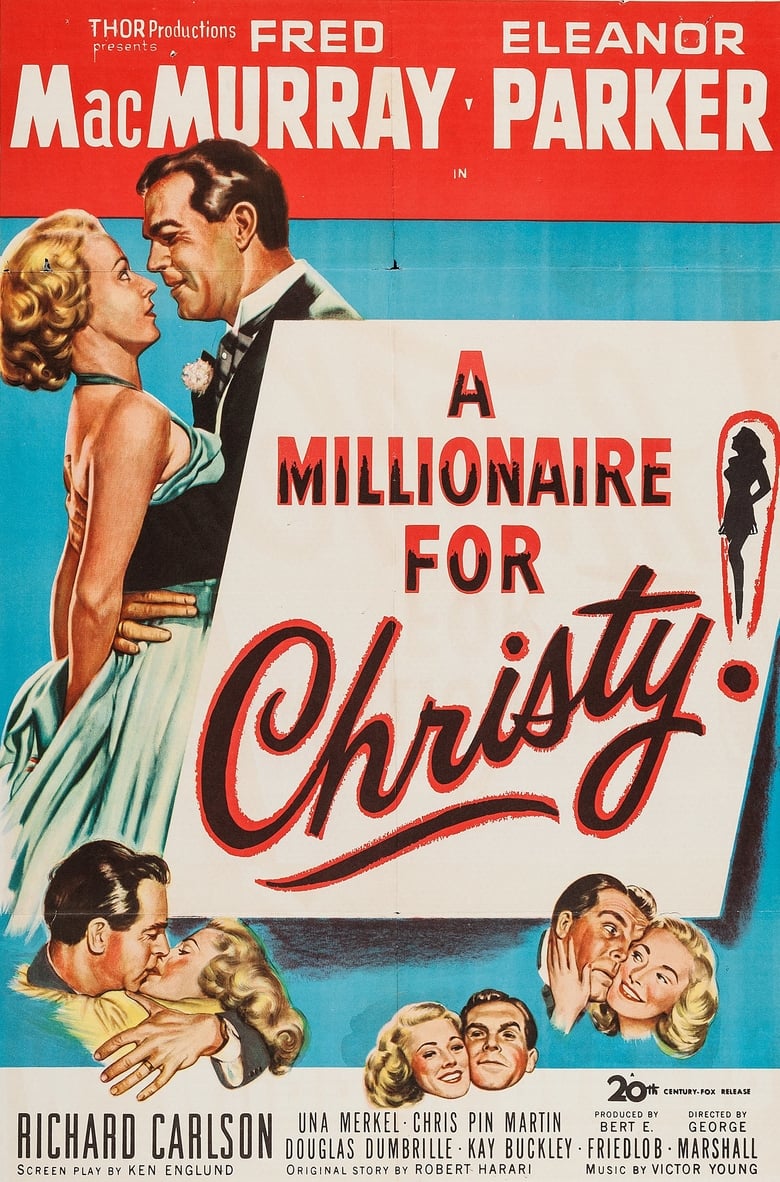 Poster of A Millionaire for Christy