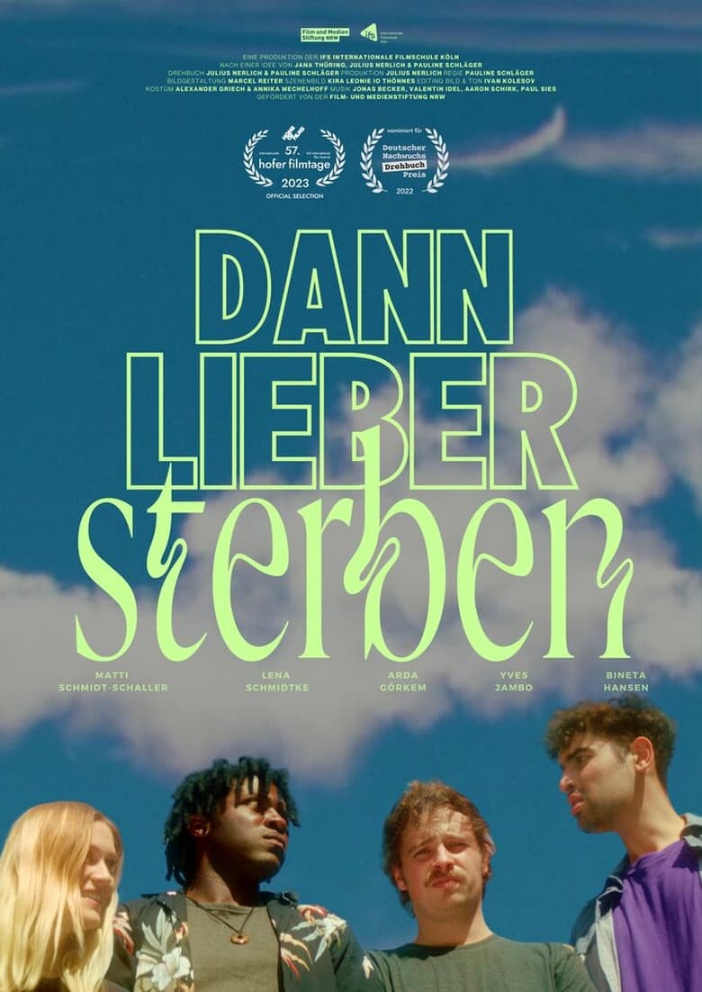 Poster of Dann lieber sterben