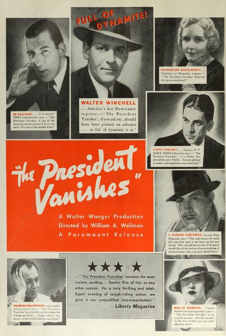 Poster of The President Vanishes