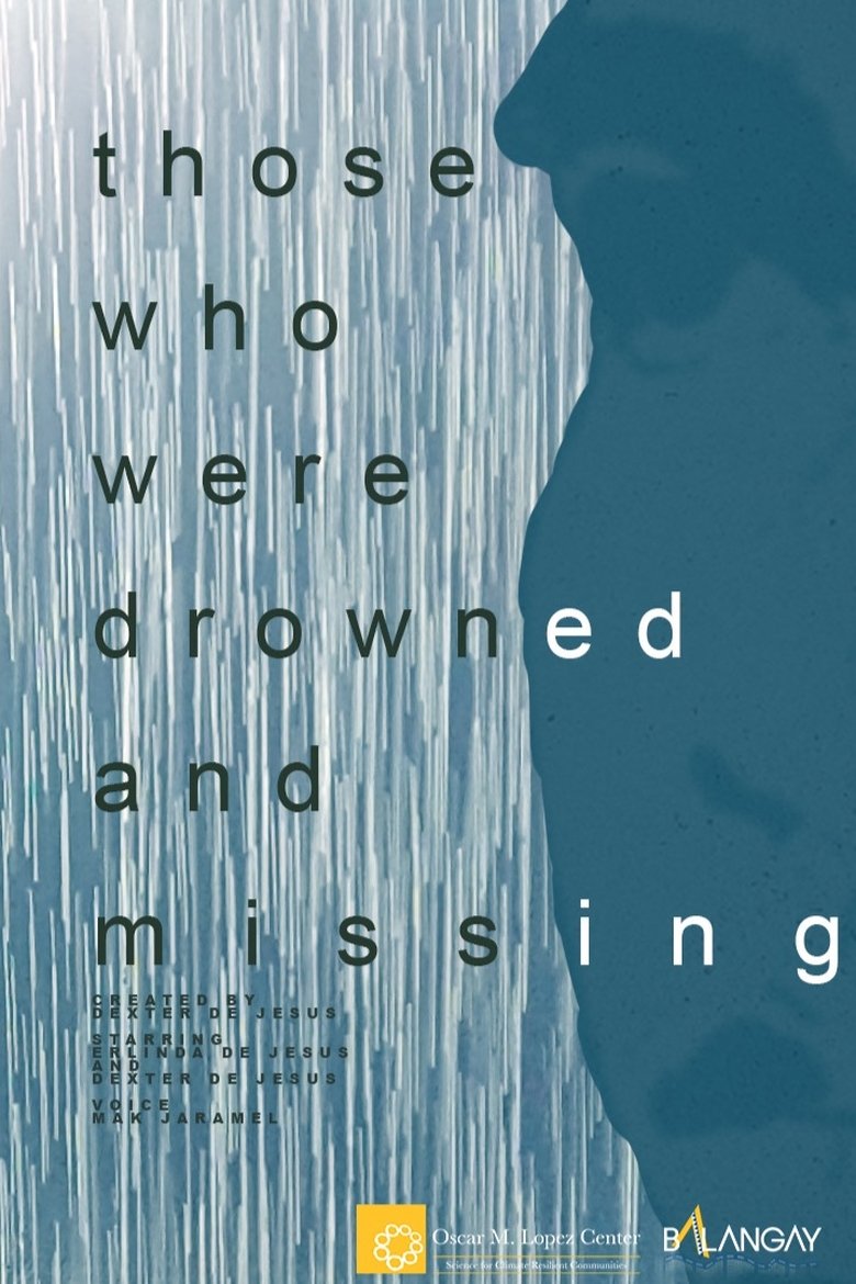 Poster of those who were drowned and missing