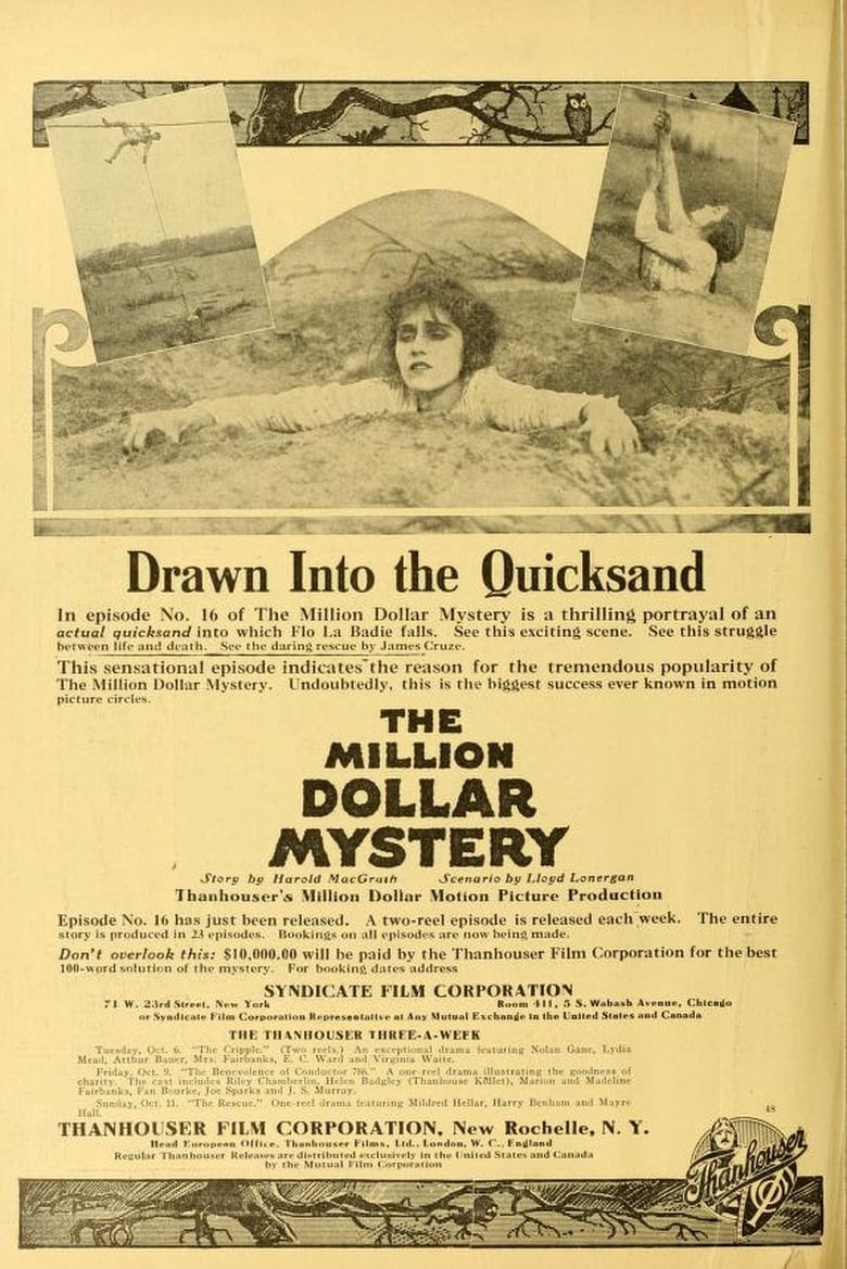 Poster of The Million Dollar Mystery