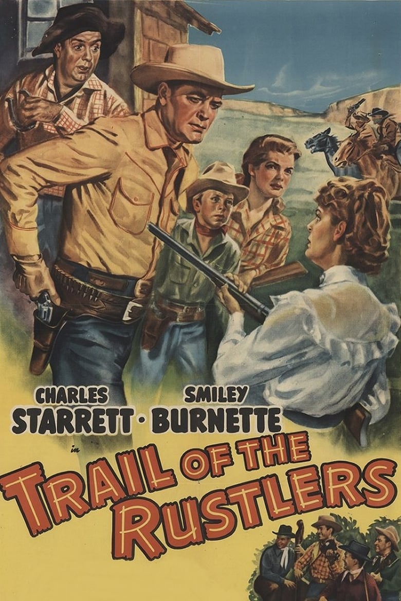 Poster of Trail of the Rustlers