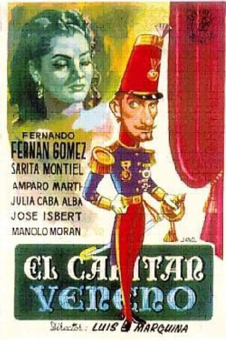 Poster of El capitán Veneno