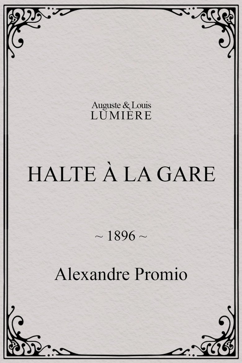 Poster of Halte à la gare