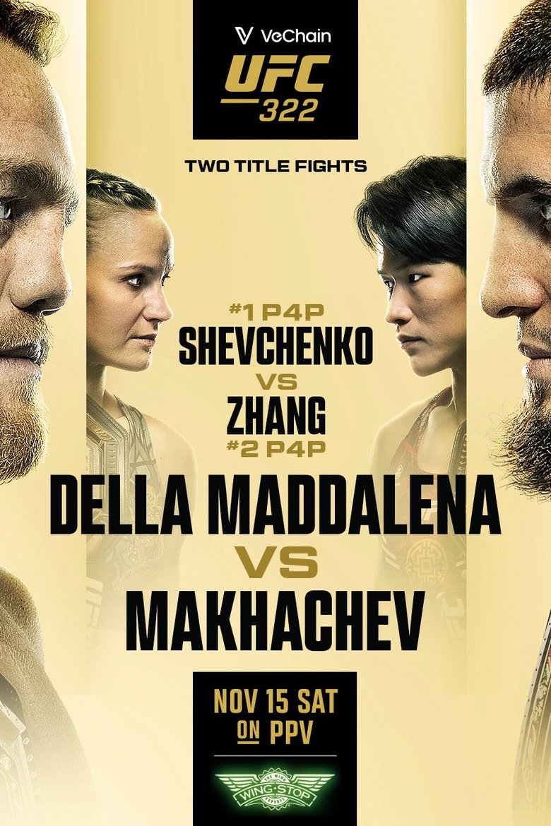 Poster of UFC 322: Della Maddalena vs. Makhachev