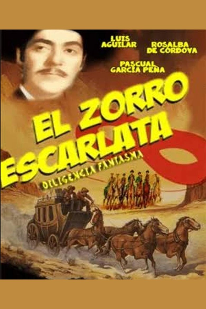 Poster of The Scarlet Fox in The Phantom Stagecoach