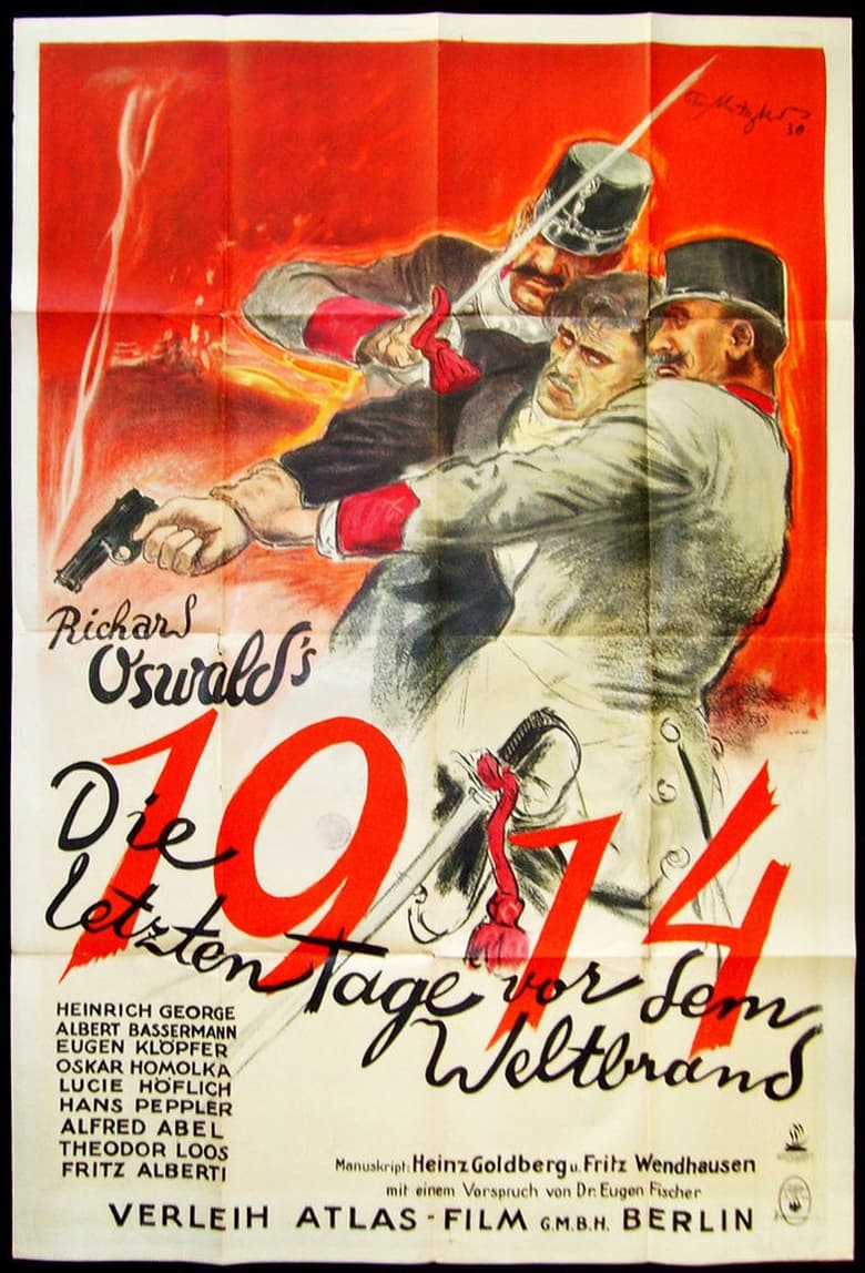 Poster of 1914: The Last Days Before the War
