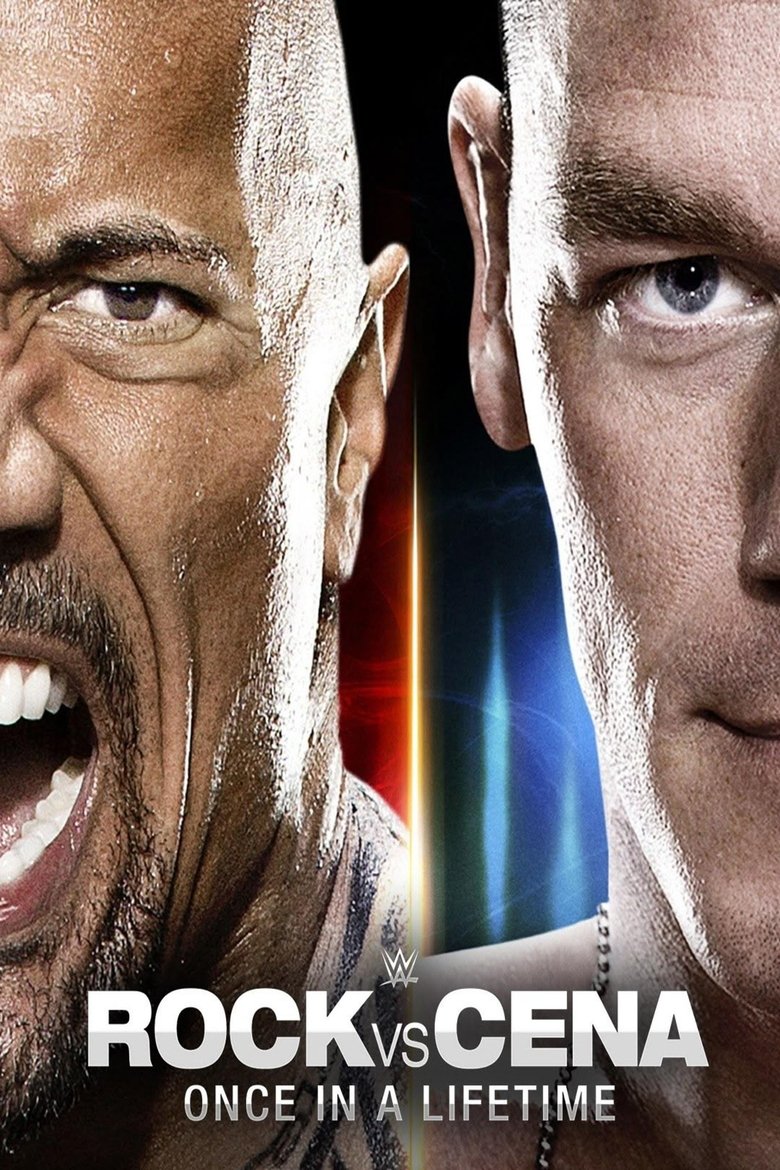 Poster of The Rock vs. John Cena: Once In A Lifetime