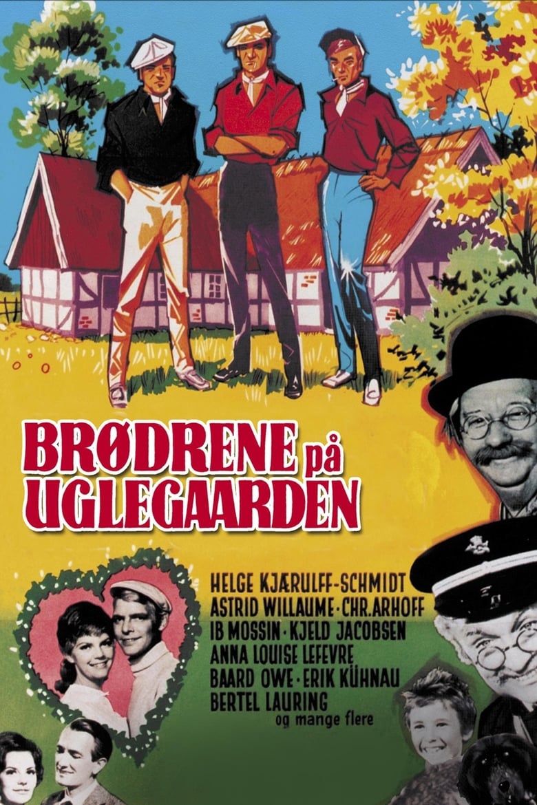 Poster of Brødrene på Uglegaarden