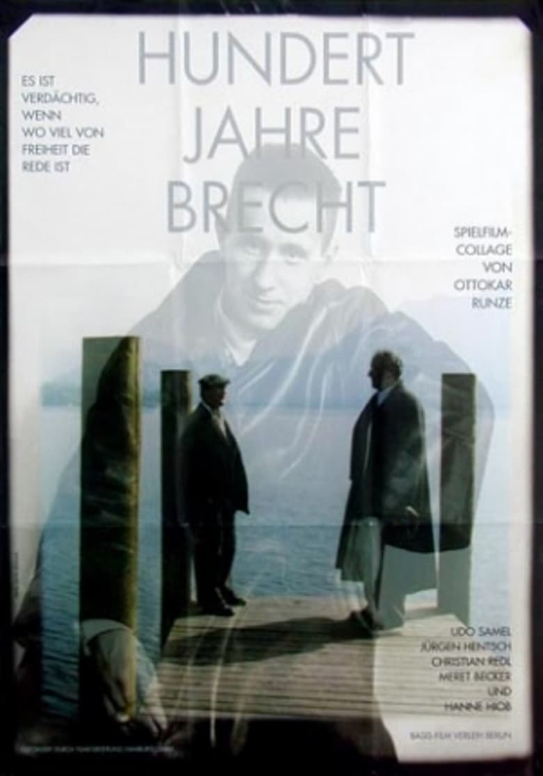 Poster of Hundert Jahre Brecht